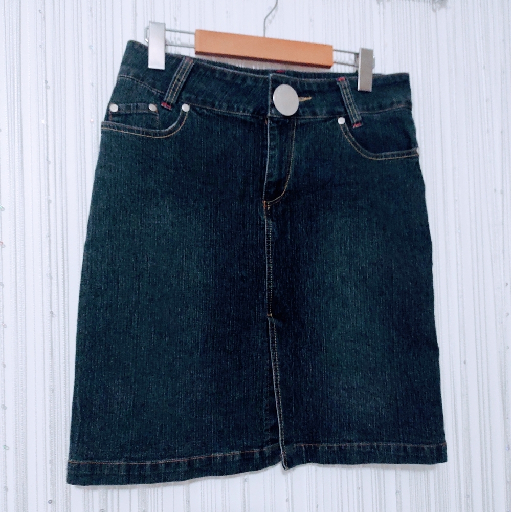 Vintage 80s / 90s Denim Mini Skirt